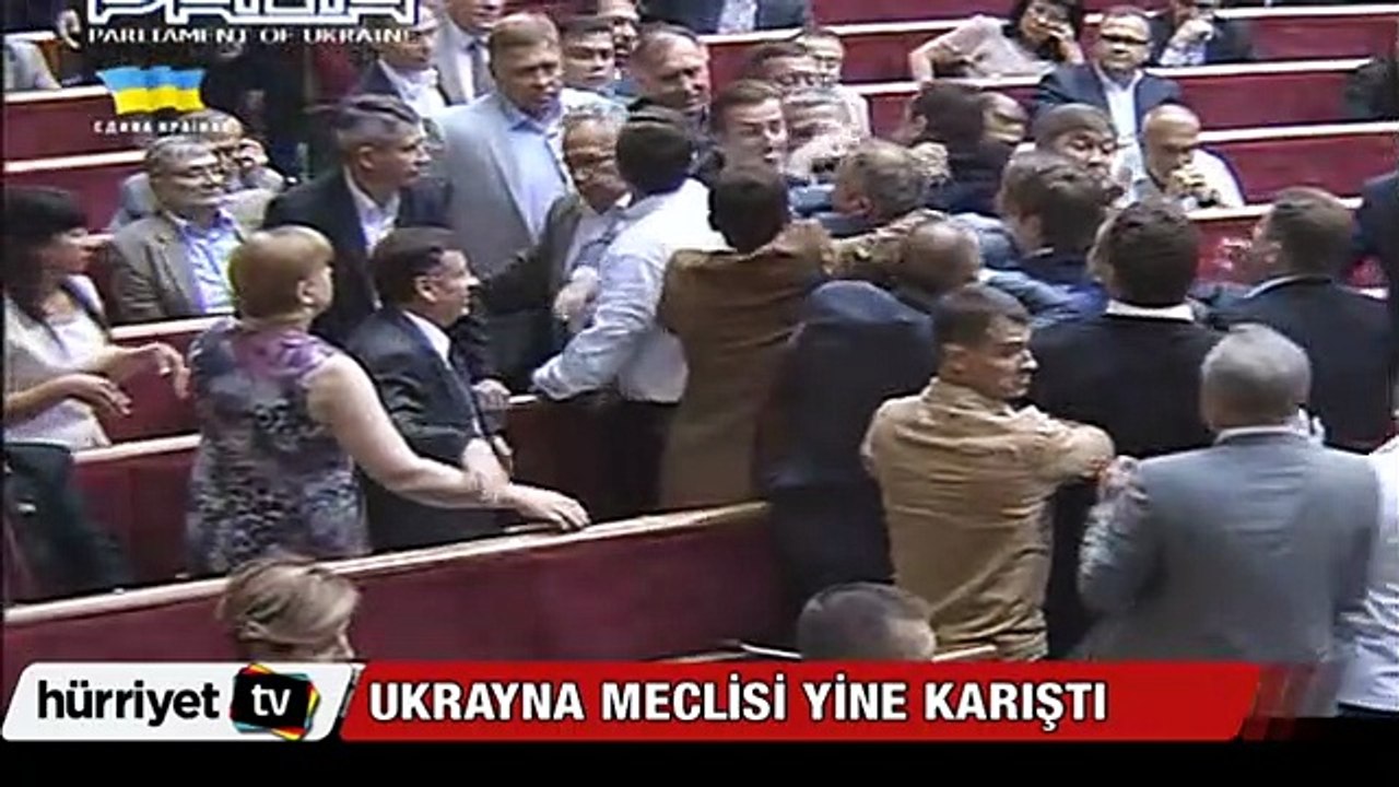 Ukrayna meclisi yine karıştı