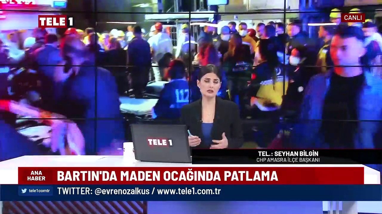 CHP Amasra İlçe Başkanı Seyhan Bilgin: Patlamanın gaz sıkışması nedeniyle olduğunu tahmin ediyoruz
