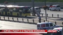 TRAFİK VE METROBÜS DURDU