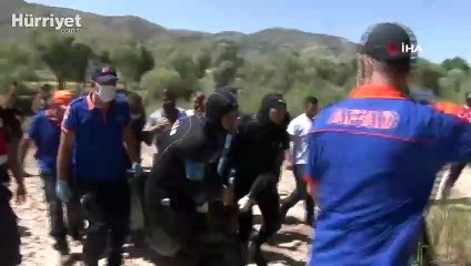Kızılırmak'ta kaybolan gencin cansız bedeni bulundu, baba sinir krizleri geçirdi