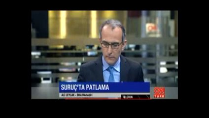 DHA muhabiri Suruç'taki patlamayı anlattı
