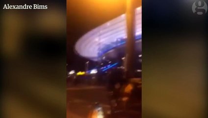 Saldırı sonrası Stade De France stadyumu çevresinde kaos