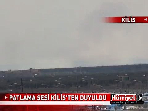 SURİYE UÇAKLARI BOMBALADI, PATLAMA SESİ KİLİS'TEN DUYULDU