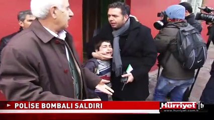 DİYARBAKIR'DA POLİSE BOMBALI SALDIRI