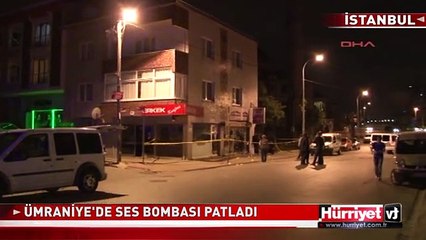 ÜMRANİYE'DE SES BOMBASI PATLADI