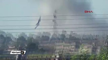 Savaş uçakları Telabyad'ı ikinci kez bombaladı