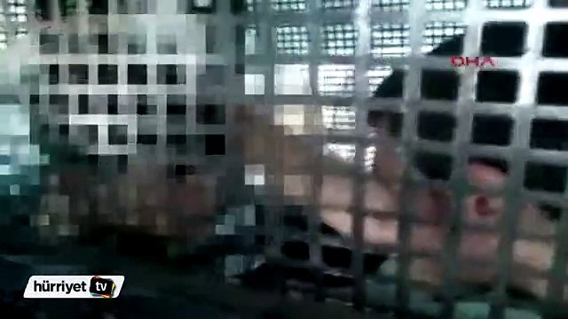 Sentetik uyuşturucu kullanan gencin ibretlik görüntüleri