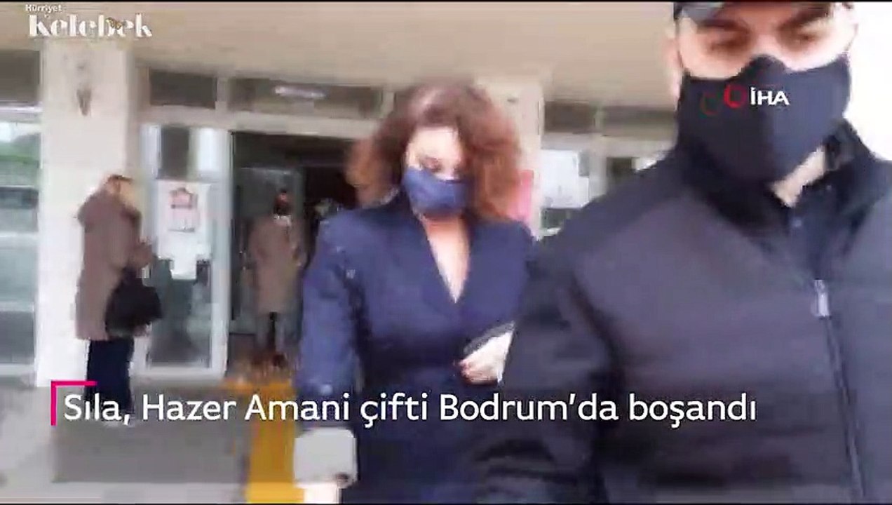 Sıla, Hazer Amani çifti Bodrum’da boşandı