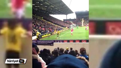 Nathan Ake saha kenarındaki boşluğa düştü