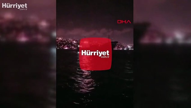 İstanbul Boğazı'nda sürüklenen gemi son anda durabildi