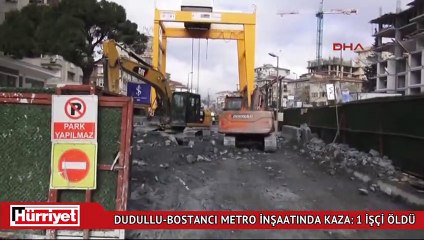 Metro inşaatında kaza: 1 işçi öldü