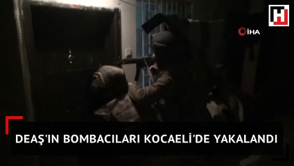 DEAŞ’ın bombacıları Kocaeli’de şafak baskınında yakalandı