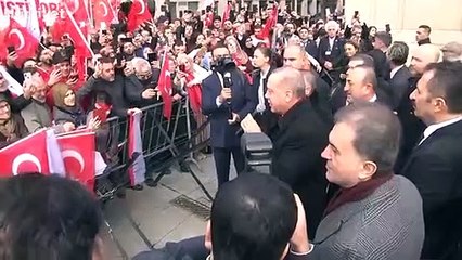 Cumhurbaşkanı Erdoğan, Brüksel'de sevgi gösterileriyle karşılandı