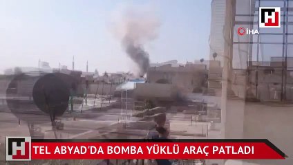 Tel Abyad'da bomba yüklü araç patladı: 3 yaralı