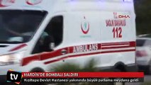 Mardin'in Kızıltepe ilçesinde bombalı saldırı