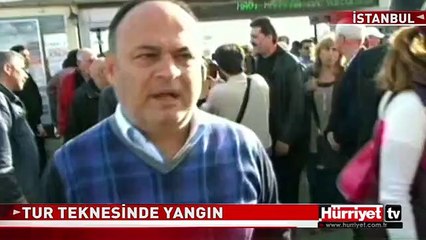 BOSTANCI AÇIKLARINDA TUR TEKNESİNDE DEHŞET