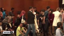 Demirtaş esprileriyle Boğaziçi Üniversitesi öğrencilerini güldürdü
