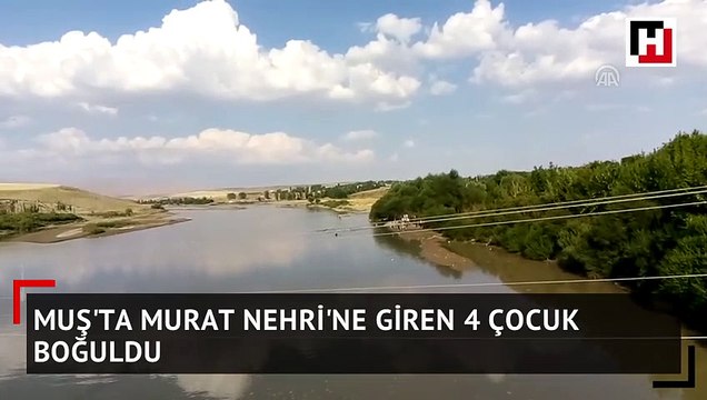 Murat Nehri'ne giren 4 çocuk boğuldu