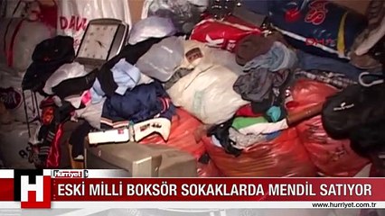 VURDUĞUNU YIKIYORDU..!! MİLLİ BOKSÖR ŞİMDİ SOKAKLARDA MENDİL SATIYOR