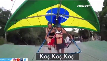 Brezilya semalarında Türk Bayrağı açan çılgın Türk!