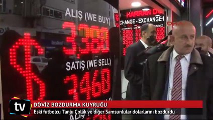 Tanju da 80 bin dolar bozdurdu