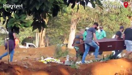Brezilya'da koronavirüs nedeniyle can kaybı gittikçe artıyor