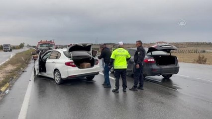 ESKİŞEHİR - Otomobil ile motosikletin çarpıştığı kazada 1 kişi öldü, 1 kişi yaralandı