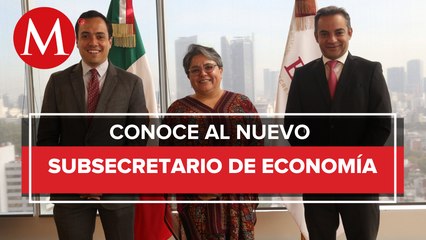 Nombran a Alejandro Encinas Nájera nuevo subsecretario de Economía