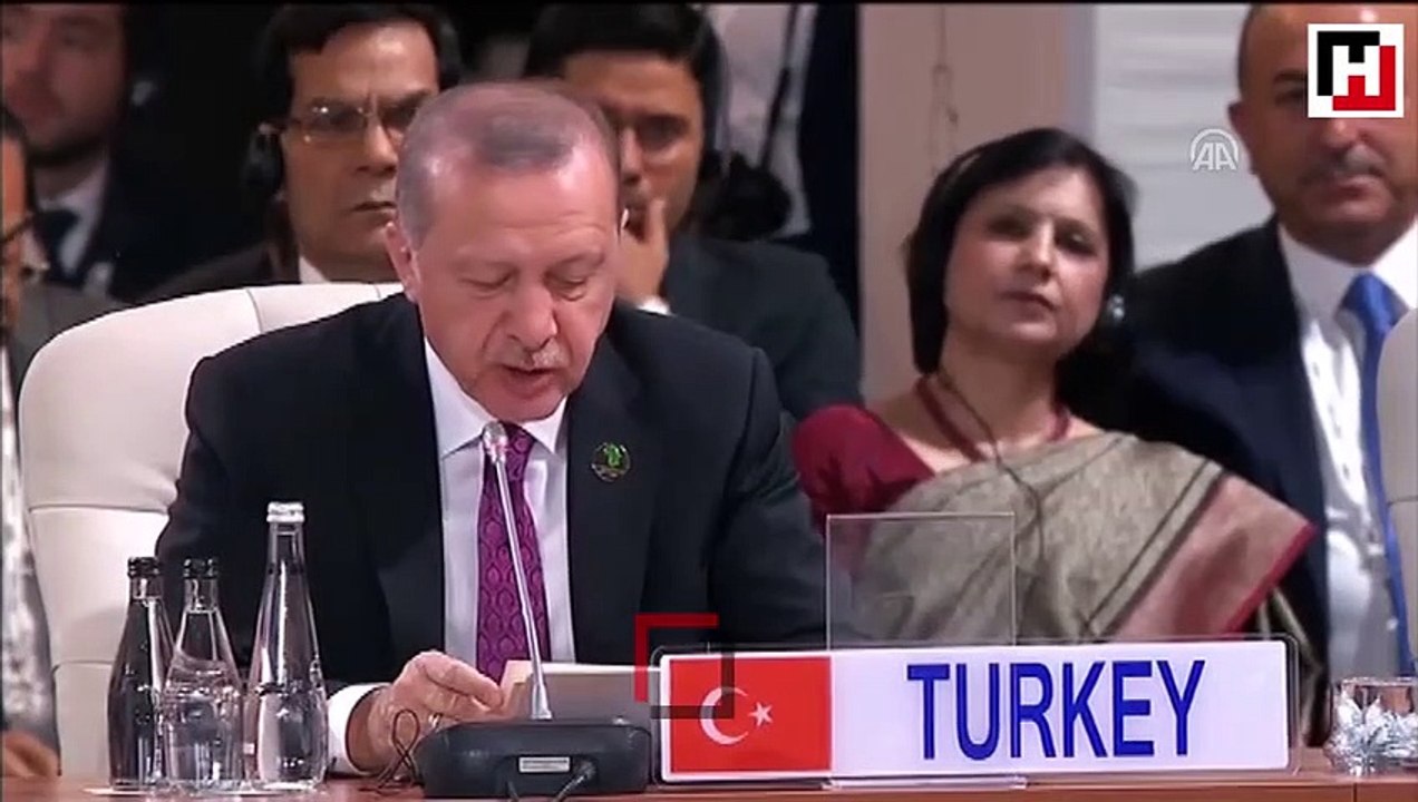 Cumhurbaşkanı Erdoğan BRICS Zirvesi'nde konuştu