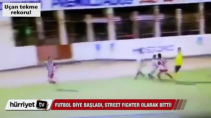 Futbol diye başladı, Street Fighter olarak bitti!