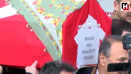 Rahşan Ecevit'e veda