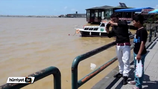 Karadeniz çamura bulandı