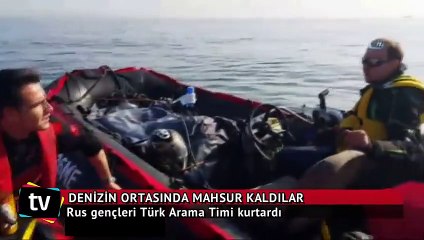 Mahsur kalan Rusları, Türk Arama Timi kurtardı
