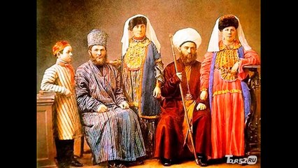 Татарские костюмы (tatar folk costumes)