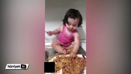 Makarna böyle yenir