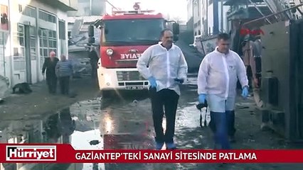 Gaziantep'te korkutan patlama