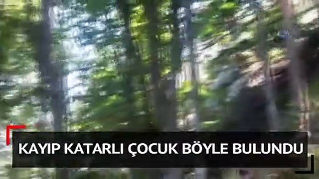 Bursa Uludağ’ da kaybolan Katarlı çocuk böyle bulundu