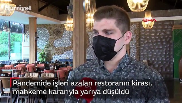 Pandemide işleri azalan restoranın kirası, mahkeme kararıyla yarıya düşüldü