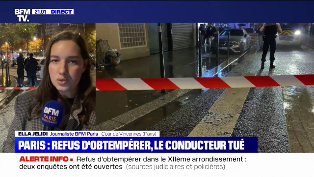 Paris: des policiers tirent sur un véhicule après un refus d'obtempérer, le conducteur est mort