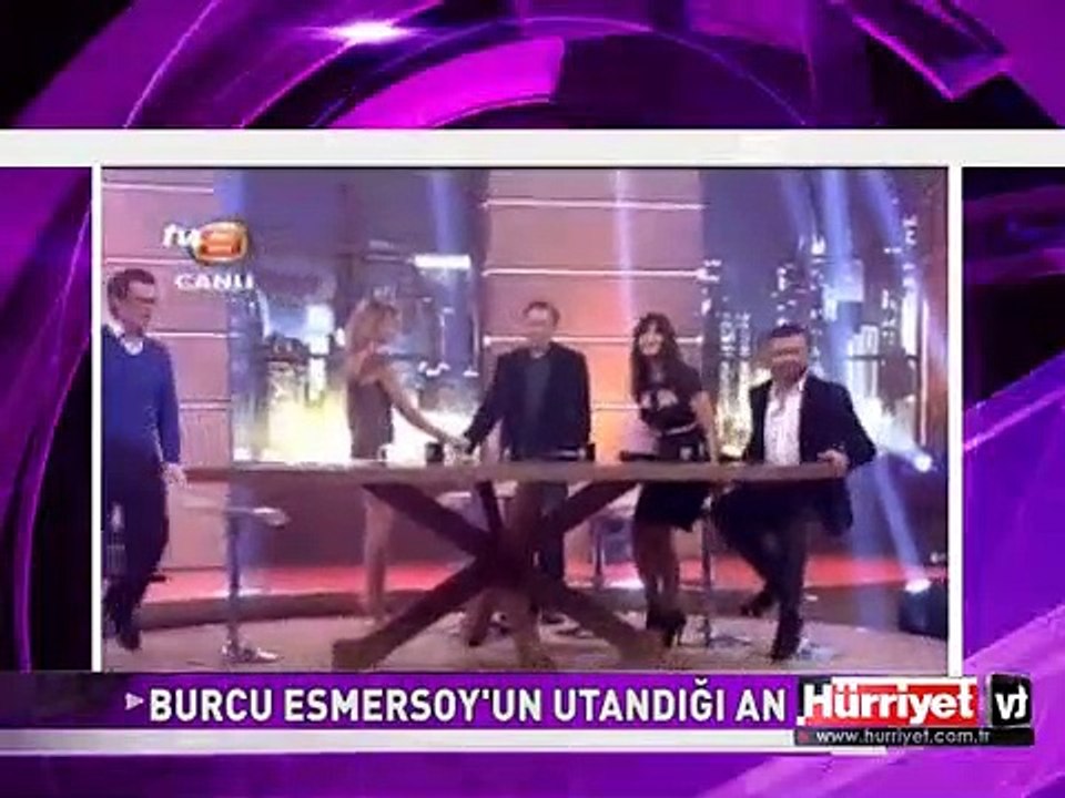 BURCU ESMERSOY ÇOK UTANDI