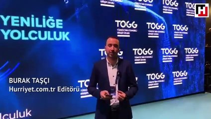 Hurriyet.com.tr Editörü Burak Taşçı 'Yerli Otomobilin' tanıtım etkinliğinden aktarıyor