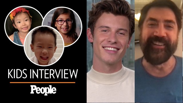 Kids Interview Shawn Mendes & Javier Bardem