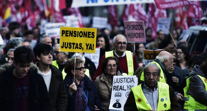 Inicio del otoño en lucha de los pensionistas: Reivindicamos poder vivir, hay pensiones por debajo de los 600 euros