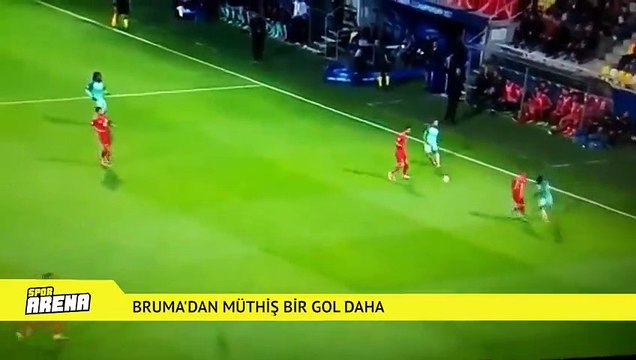 Bruma'dan müthiş bir gol daha!