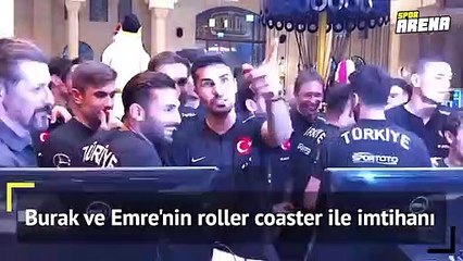 Burak ve Emre'nin roller coaster ile imtihanı!
