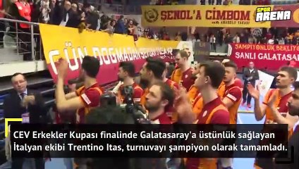Galatasaray CEV Kupası'nda 2. oldu