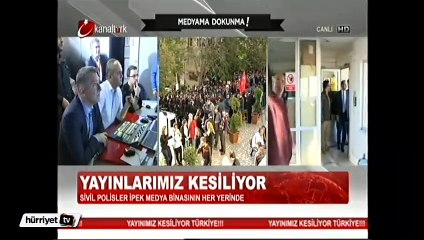 Kanaltürk ve Bugün Tv yayını durduruldu