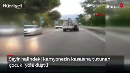 Yürekler ağza geldi! Aracın altında kalmaktan son anda kurtuldu