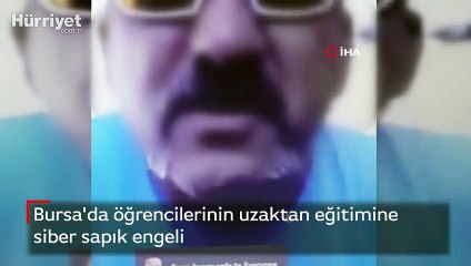 Bursa'da öğrencilerinin uzaktan eğitimine siber sapık engeli