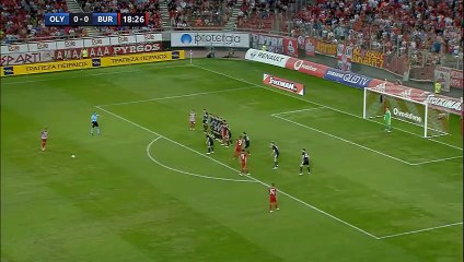 Olympiacos maçında harika frikik golü!